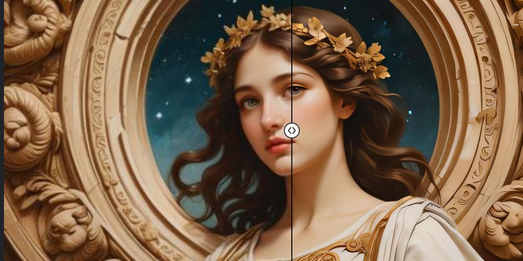 Illustration model upscaler